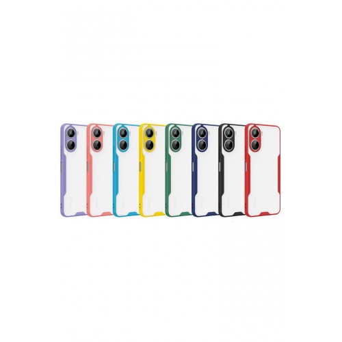 Newface Vivo Y16 Kılıf Platin Silikon - Mavi Newface Vivo Y16 Kılıf Platin Silikon - Mavi