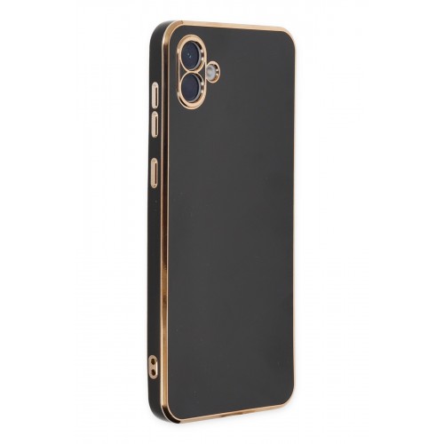 Newface Samsung Galaxy A04 Kılıf Volet Silikon - Siyah Newface Samsung Galaxy A04 Kılıf Volet Silikon - Siyah