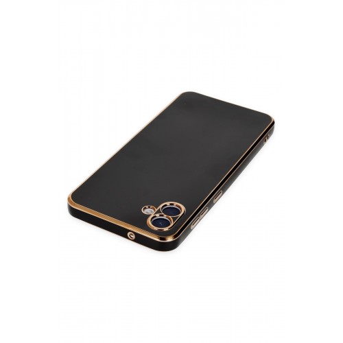 Newface Samsung Galaxy A04 Kılıf Volet Silikon - Siyah Newface Samsung Galaxy A04 Kılıf Volet Silikon - Siyah
