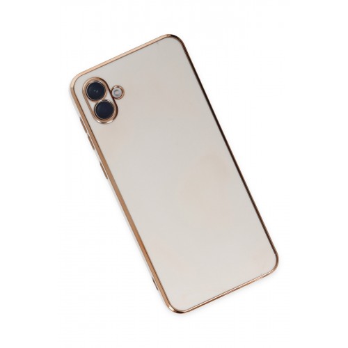 Newface Samsung Galaxy A04 Kılıf Volet Silikon - Beyaz Newface Samsung Galaxy A04 Kılıf Volet Silikon - Beyaz