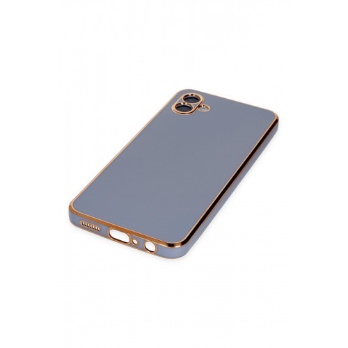 Newface Samsung Galaxy A04 Kılıf Volet Silikon - Mavi Newface Samsung Galaxy A04 Kılıf Volet Silikon - Mavi