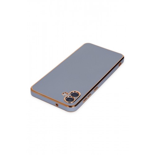 Newface Samsung Galaxy A04 Kılıf Volet Silikon - Mavi Newface Samsung Galaxy A04 Kılıf Volet Silikon - Mavi