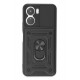 Newface Vivo Y16 Kılıf Pars Lens Yüzüklü Silikon - Siyah Newface Vivo Y16 Kılıf Pars Lens Yüzüklü Silikon - Siyah
