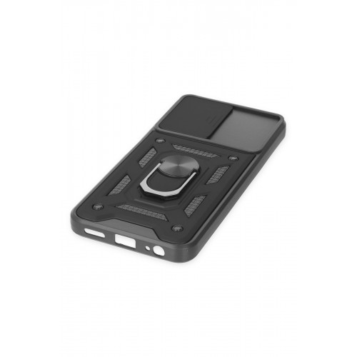 Newface Vivo Y16 Kılıf Pars Lens Yüzüklü Silikon - Siyah Newface Vivo Y16 Kılıf Pars Lens Yüzüklü Silikon - Siyah