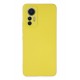 Newface Xiaomi Mi 12 Lite Kılıf Nano içi Kadife Silikon - Sarı Newface Xiaomi Mi 12 Lite Kılıf Nano içi Kadife Silikon - Sarı