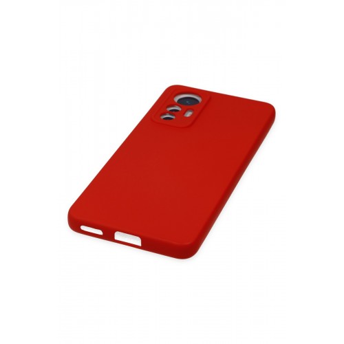 Newface Xiaomi Mi 12 Lite Kılıf Nano içi Kadife Silikon - Kırmızı Newface Xiaomi Mi 12 Lite Kılıf Nano içi Kadife Silikon - Kırmızı