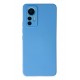 Newface Xiaomi Mi 12 Lite Kılıf Nano içi Kadife Silikon - Mavi Newface Xiaomi Mi 12 Lite Kılıf Nano içi Kadife Silikon - Mavi