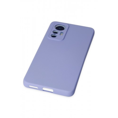 Newface Xiaomi Mi 12 Lite Kılıf Nano içi Kadife Silikon - Lila Newface Xiaomi Mi 12 Lite Kılıf Nano içi Kadife Silikon - Lila