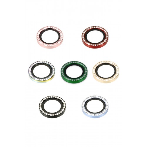 Newface iPhone 14 Pro Diamond Kamera Lens - Kırmızı Newface iPhone 14 Pro Diamond Kamera Lens - Kırmızı