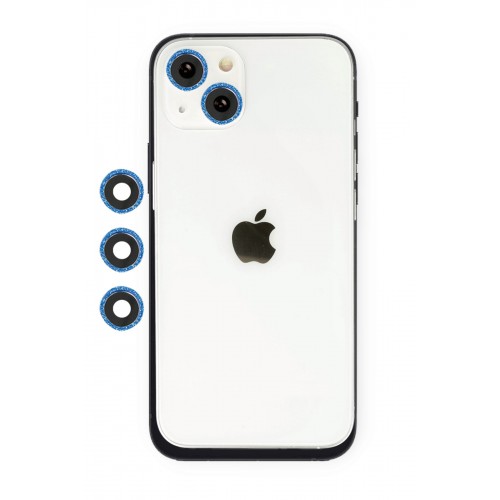 Newface iPhone 14 Plus Shine Kamera Lens - Mavi Newface iPhone 14 Plus Shine Kamera Lens - Mavi