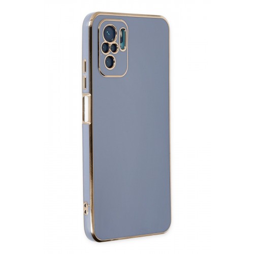 Newface Xiaomi Poco M5s Kılıf Volet Silikon - Mavi