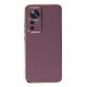 Newface Xiaomi Mi 12T Pro Kılıf Volet Silikon - Mor Newface Xiaomi Mi 12T Pro Kılıf Volet Silikon - Mor