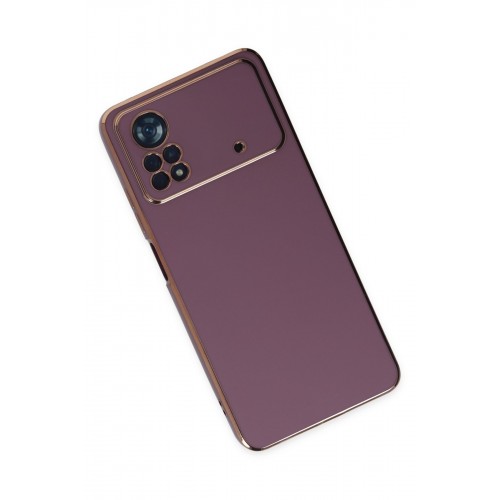 Newface Xiaomi Poco X4 Pro 5G Kılıf Volet Silikon - Mor Newface Xiaomi Poco X4 Pro 5G Kılıf Volet Silikon - Mor