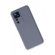 Newface Xiaomi Mi 12T Pro Kılıf Nano içi Kadife Silikon - Gri Newface Xiaomi Mi 12T Pro Kılıf Nano içi Kadife Silikon - Gri