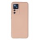 Newface Xiaomi Mi 12T Pro Kılıf Nano içi Kadife Silikon - Pudra Newface Xiaomi Mi 12T Pro Kılıf Nano içi Kadife Silikon - Pudra