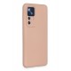 Newface Xiaomi Mi 12T Pro Kılıf Nano içi Kadife Silikon - Pudra Newface Xiaomi Mi 12T Pro Kılıf Nano içi Kadife Silikon - Pudra