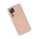 Newface Xiaomi Mi 12T Pro Kılıf Nano içi Kadife Silikon - Pudra Newface Xiaomi Mi 12T Pro Kılıf Nano içi Kadife Silikon - Pudra