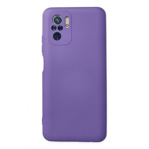 Newface Xiaomi Poco M5s Kılıf Nano içi Kadife Silikon - Mor Newface Xiaomi Poco M5s Kılıf Nano içi Kadife Silikon - Mor