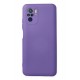 Newface Xiaomi Poco M5s Kılıf Nano içi Kadife Silikon - Mor Newface Xiaomi Poco M5s Kılıf Nano içi Kadife Silikon - Mor