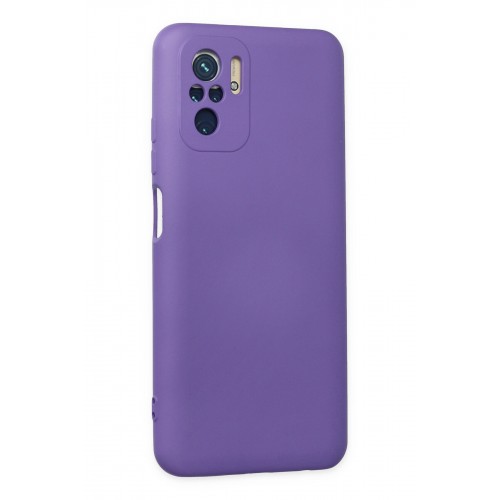 Newface Xiaomi Poco M5s Kılıf Nano içi Kadife Silikon - Mor Newface Xiaomi Poco M5s Kılıf Nano içi Kadife Silikon - Mor