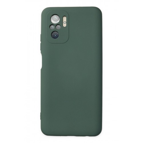 Newface Xiaomi Poco M5s Kılıf Nano içi Kadife Silikon - Koyu Yeşil Newface Xiaomi Poco M5s Kılıf Nano içi Kadife Silikon - Koyu Yeşil