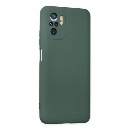 Newface Xiaomi Poco M5s Kılıf Nano içi Kadife Silikon - Koyu Yeşil Newface Xiaomi Poco M5s Kılıf Nano içi Kadife Silikon - Koyu Yeşil