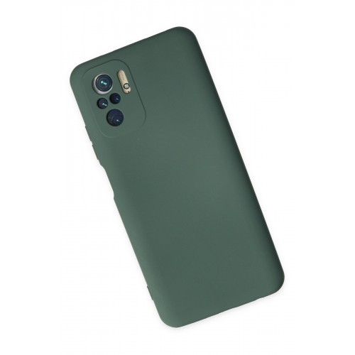 Newface Xiaomi Poco M5s Kılıf Nano içi Kadife Silikon - Koyu Yeşil Newface Xiaomi Poco M5s Kılıf Nano içi Kadife Silikon - Koyu Yeşil