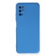 Newface Xiaomi Redmi Note 11 SE Kılıf Nano içi Kadife  Silikon - Mavi