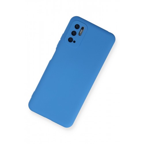 Newface Xiaomi Redmi Note 11 SE Kılıf Nano içi Kadife Silikon - Mavi Newface Xiaomi Redmi Note 11 SE Kılıf Nano içi Kadife Silikon - Mavi
