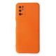 Newface Xiaomi Redmi Note 11 SE Kılıf Nano içi Kadife  Silikon - Turuncu