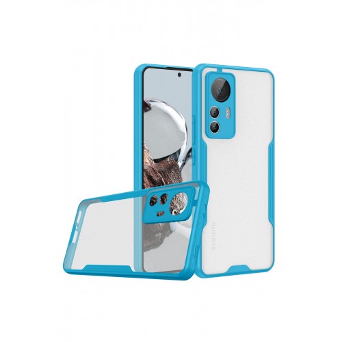 Newface Xiaomi Mi 12T Kılıf Platin Silikon - Mavi Newface Xiaomi Mi 12T Kılıf Platin Silikon - Mavi