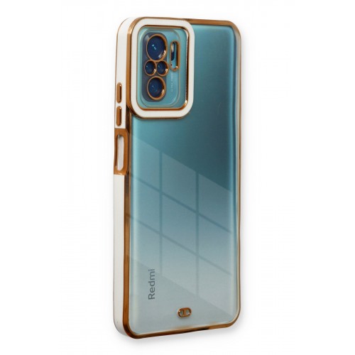 Newface Xiaomi Poco M5s Kılıf Liva Lens Silikon - Beyaz Newface Xiaomi Poco M5s Kılıf Liva Lens Silikon - Beyaz