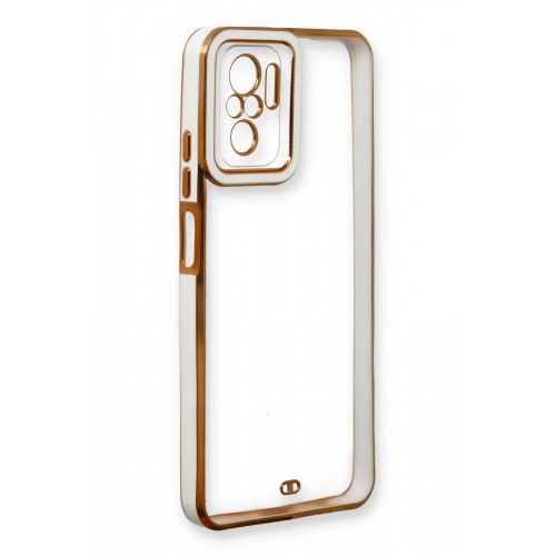 Newface Xiaomi Poco M5s Kılıf Liva Lens Silikon - Beyaz Newface Xiaomi Poco M5s Kılıf Liva Lens Silikon - Beyaz