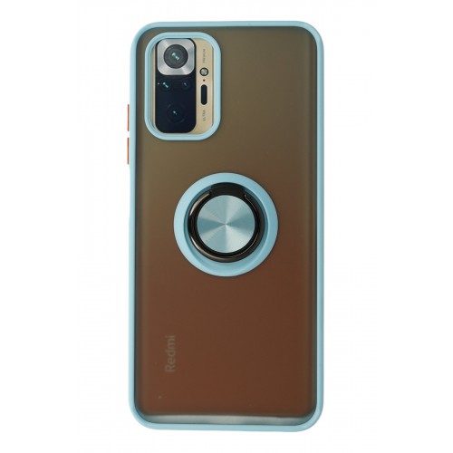Newface Xiaomi Poco M5s Kılıf Montreal Yüzüklü Silikon Kapak - Buz Mavi Newface Xiaomi Poco M5s Kılıf Montreal Yüzüklü Silikon Kapak - Buz Mavi