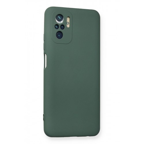 Newface Xiaomi Poco M5s Kılıf Nano içi Kadife Silikon - Koyu Yeşil Newface Xiaomi Poco M5s Kılıf Nano içi Kadife Silikon - Koyu Yeşil