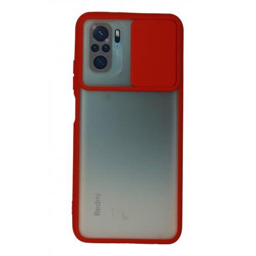 Newface Xiaomi Poco M5s Kılıf Palm Buzlu Kamera Sürgülü Silikon - Kırmızı Newface Xiaomi Poco M5s Kılıf Palm Buzlu Kamera Sürgülü Silikon - Kırmızı