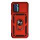 Newface Xiaomi Poco M5s Kılıf Pars Lens Yüzüklü Silikon - Kırmızı Newface Xiaomi Poco M5s Kılıf Pars Lens Yüzüklü Silikon - Kırmızı