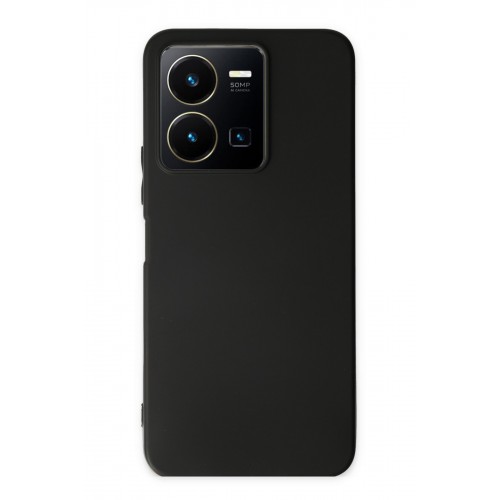 Newface Vivo Y22S Kılıf First Silikon - Siyah Newface Vivo Y22S Kılıf First Silikon - Siyah