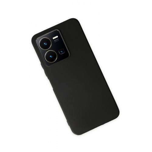 Newface Vivo Y22S Kılıf First Silikon - Siyah Newface Vivo Y22S Kılıf First Silikon - Siyah