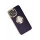 Newface iPhone 13 Pro Kılıf Store Silikon - Derin Mor Newface iPhone 13 Pro Kılıf Store Silikon - Derin Mor