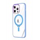 Newface iPhone 14 Pro Max Kılıf Mudo Magneticsafe Standlı Kapak - Sierra Blue Newface iPhone 14 Pro Max Kılıf Mudo Magneticsafe Standlı Kapak - Sierra Blue