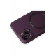 Newface iPhone 13 Kılıf Jack Magneticsafe Lens Silikon - Mürdüm Newface iPhone 13 Kılıf Jack Magneticsafe Lens Silikon - Mürdüm