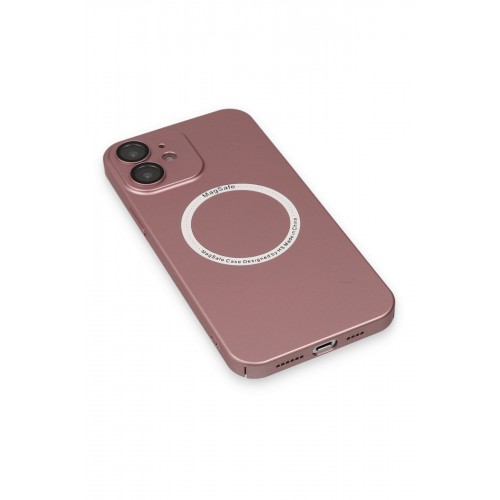 Newface iPhone 12 Kılıf Jack Magneticsafe Lens Silikon - Rose Gold Newface iPhone 12 Kılıf Jack Magneticsafe Lens Silikon - Rose Gold
