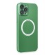 Newface iPhone 12 Pro Kılıf Jack Magneticsafe Lens Silikon - Yeşil Newface iPhone 12 Pro Kılıf Jack Magneticsafe Lens Silikon - Yeşil