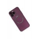 Newface iPhone 13 Pro Max Kılıf Jack Magneticsafe Lens Silikon - Mürdüm Newface iPhone 13 Pro Max Kılıf Jack Magneticsafe Lens Silikon - Mürdüm