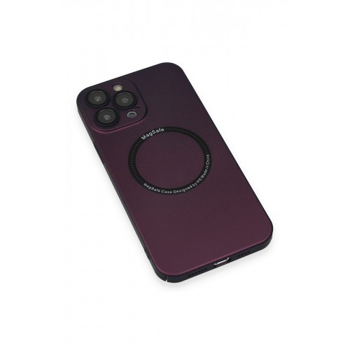Newface iPhone 14 Pro Kılıf Jack Magneticsafe Lens Silikon - Mürdüm Newface iPhone 14 Pro Kılıf Jack Magneticsafe Lens Silikon - Mürdüm