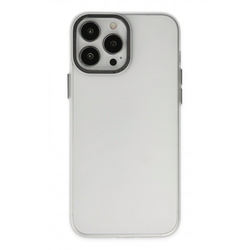 Newface iPhone 14 Pro Max Kılıf Modos Metal Kapak - Şeffaf Newface iPhone 14 Pro Max Kılıf Modos Metal Kapak - Şeffaf