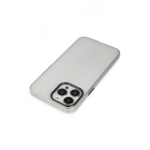 Newface iPhone 14 Pro Max Kılıf Modos Metal Kapak - Şeffaf Newface iPhone 14 Pro Max Kılıf Modos Metal Kapak - Şeffaf