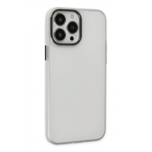 Newface iPhone 13 Pro Max Kılıf Modos Metal Kapak - Şeffaf Newface iPhone 13 Pro Max Kılıf Modos Metal Kapak - Şeffaf