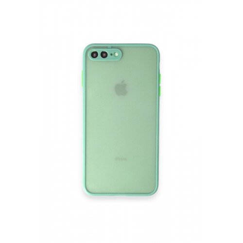 Newface iPhone 7 Plus Kılıf Montreal Silikon Kapak - Turkuaz Newface iPhone 7 Plus Kılıf Montreal Silikon Kapak - Turkuaz